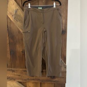 L.L. Bean Women's Brown Capris